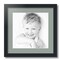 ArtToFrames 16x16" Matted Picture Frame with 12x12" Single Mat Photo Opening Framed in 1.25" Black and 2" Mat (FWM-3926-16x16)